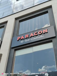 paragon restaurant bangalore