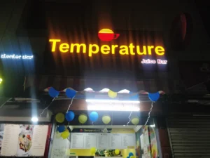 temperature btm layout