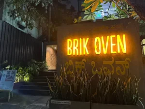 brik oven indiranagar