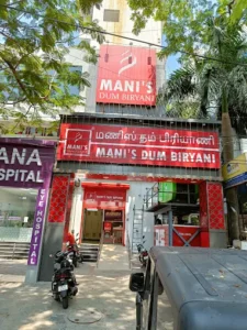 Mani’s Dum Biryani Anna Nagar